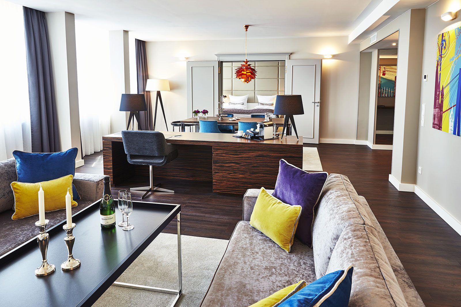 Suite im Steigenberger Hotel Köln