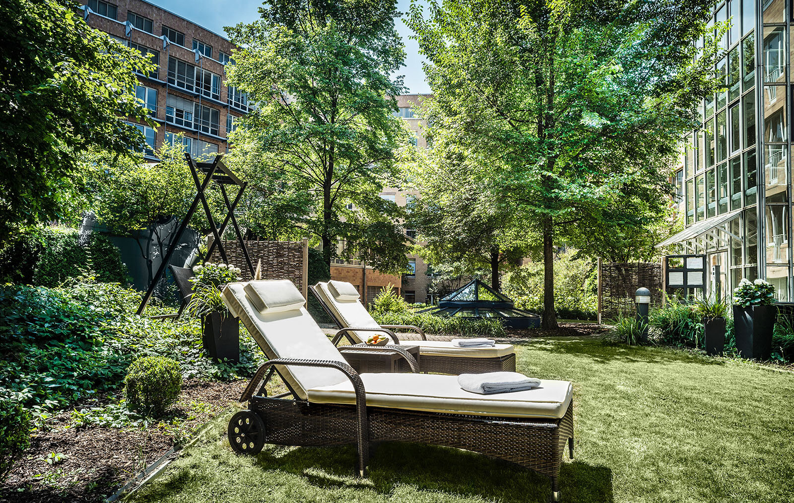 Spa Garten Le Jardin im Le Méridien Stuttgart