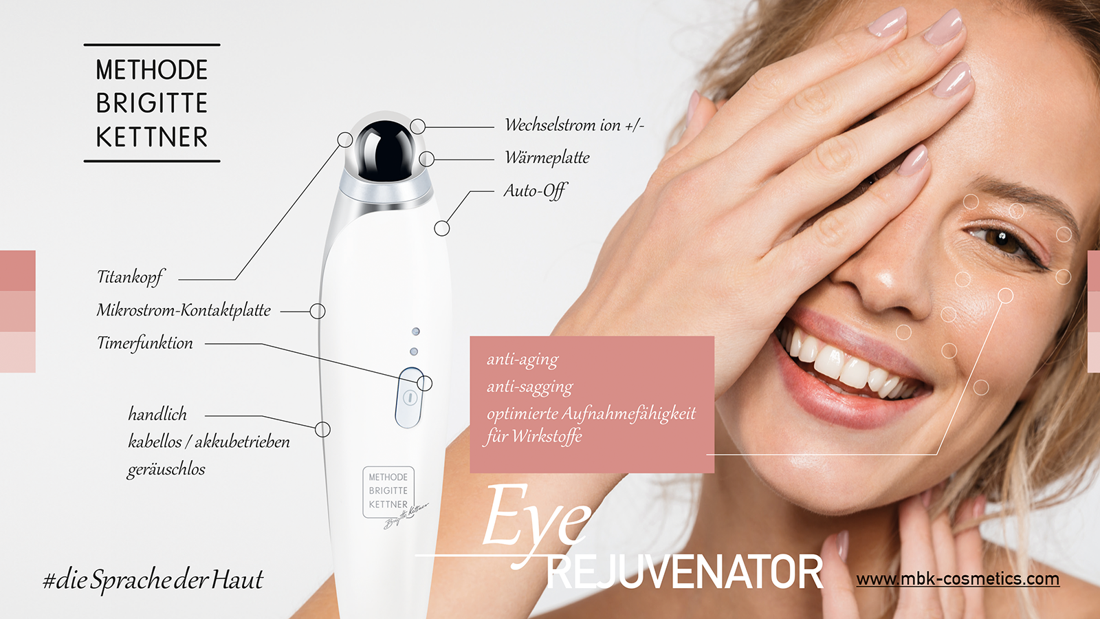 Der Methode Brigitte Kettner Eye Rejuvenator optimiert, beruhigt und