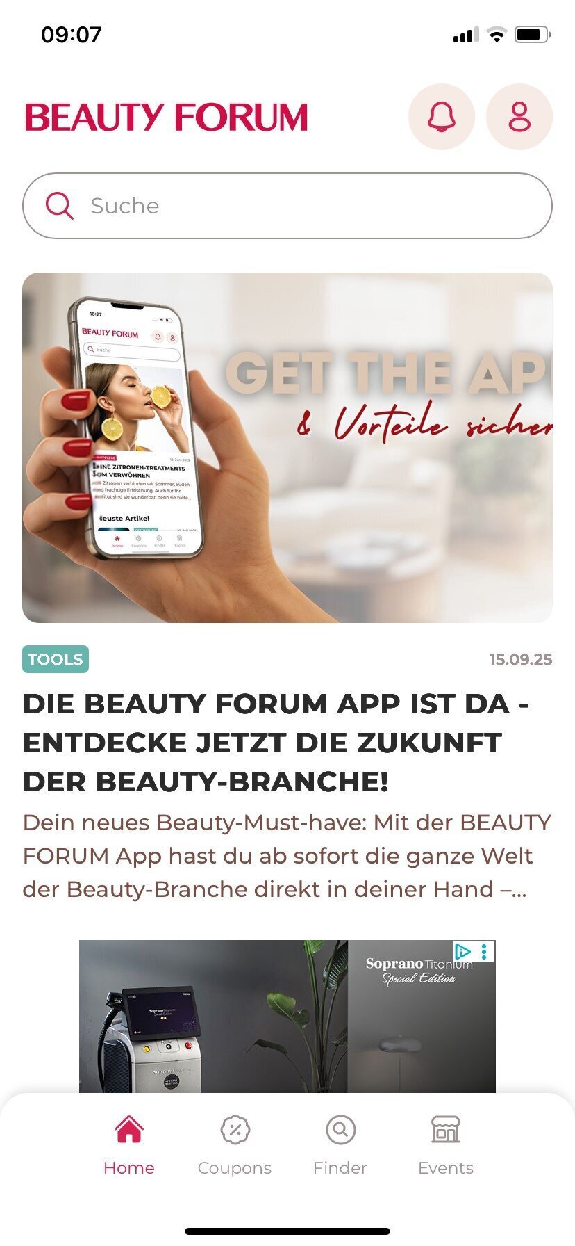 BEAUTY FORUM App