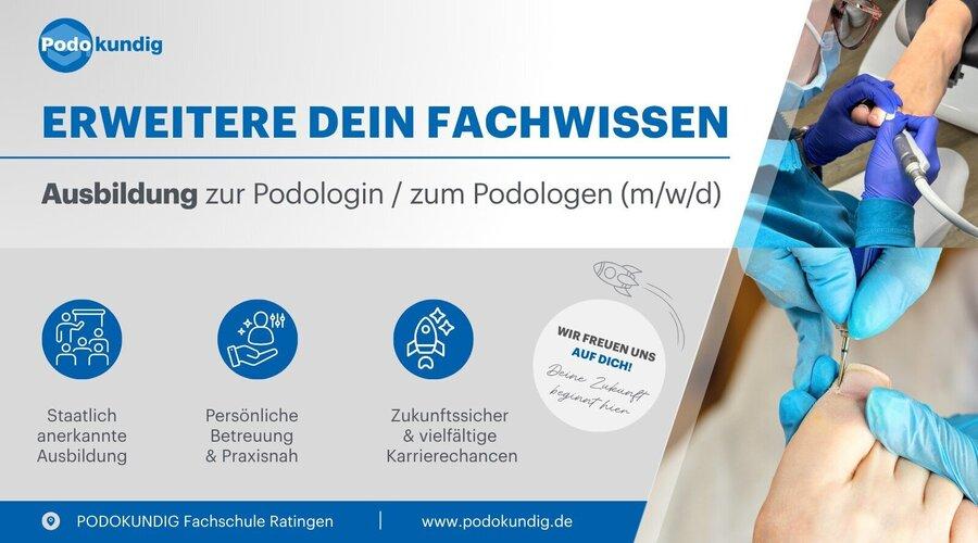 Podokundig Ausbildung