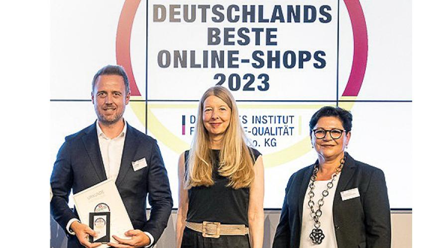 Foto: Baslerbeauty wurde erneut in der Kategorie Haarpflege als Deutschlands bester Online-Shop ausgezeichnet.
