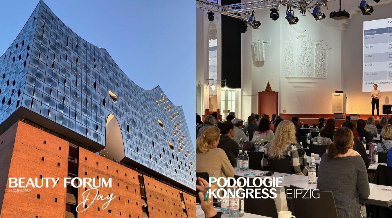 BEAUTY FORUM Day Hamburg + Podologie-Kongress Leipzig